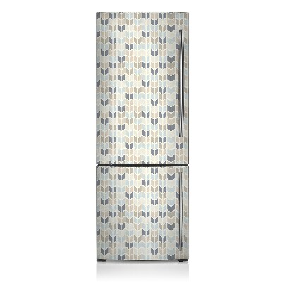 Decoration refrigerator cover Geometric texture