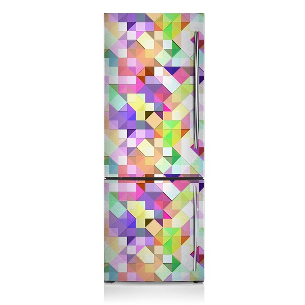 Decoration refrigerator cover Colorful mosaic