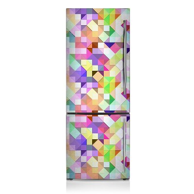 Decoration refrigerator cover Colorful mosaic