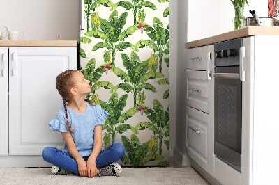 Decoration refrigerator cover Banana stains