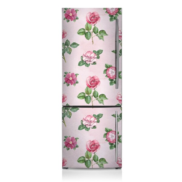 Magnetic refrigerator cover Rose with thorns