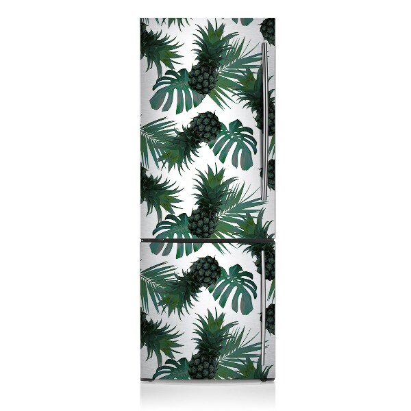 Decoration refrigerator cover Green pineapple