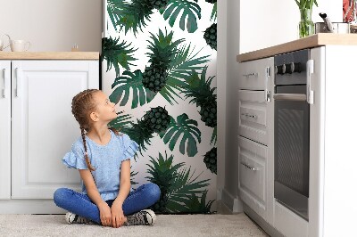 Decoration refrigerator cover Green pineapple