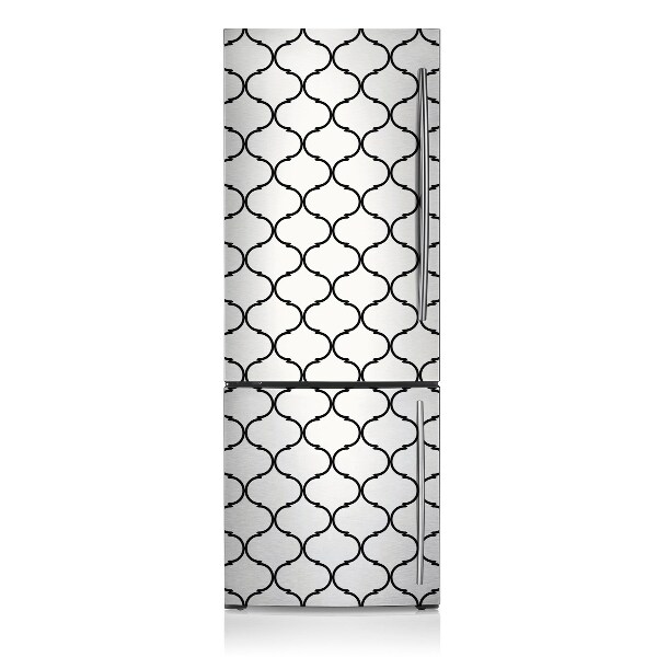 Magnetic refrigerator cover Moroccan pattern