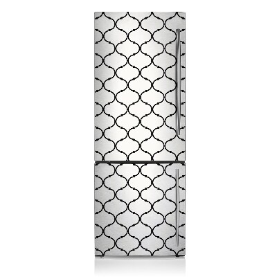 Magnetic refrigerator cover Moroccan pattern