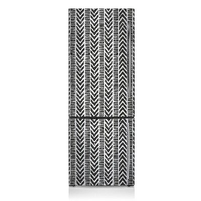 Magnetic refrigerator cover Tribal pattern