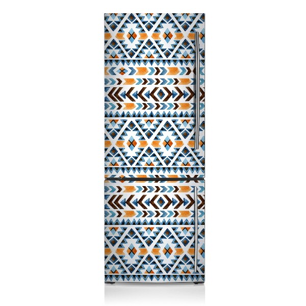 Magnetic refrigerator cover Ethnic motifs