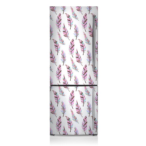 Magnetic refrigerator cover Pink pen