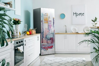 Decoration refrigerator cover City