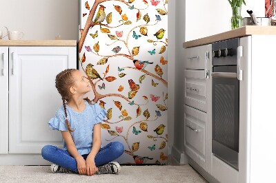 Decoration refrigerator cover Birds on the branch