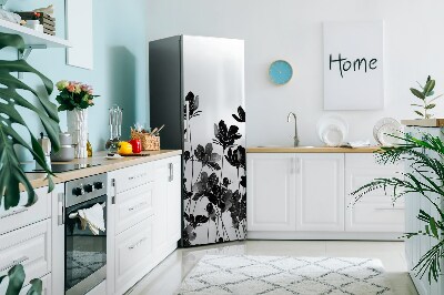 Decoration refrigerator cover Black meadow