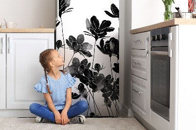 Decoration refrigerator cover Black meadow