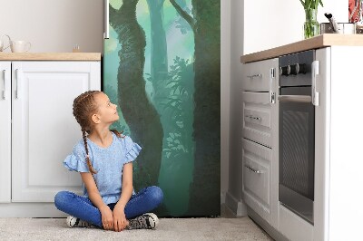 Decoration refrigerator cover Dark forest