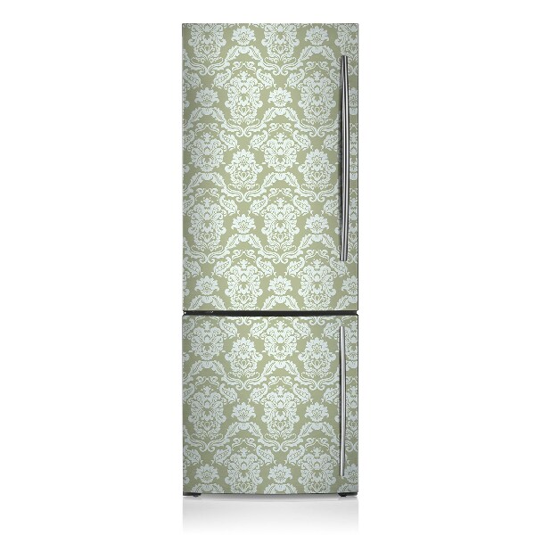 Magnetic refrigerator cover Green ornament