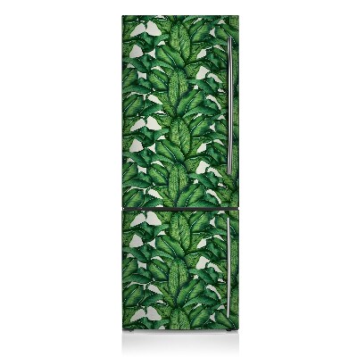 Decoration refrigerator cover Botanical leaves