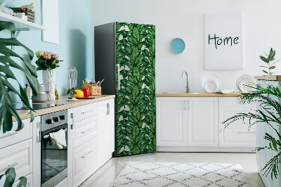 Decoration refrigerator cover Botanical leaves