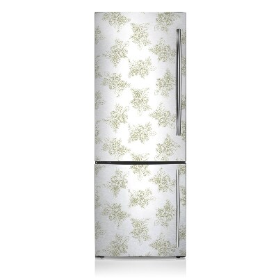 Magnetic refrigerator cover French style