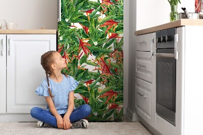 Magnetic refrigerator cover Flower