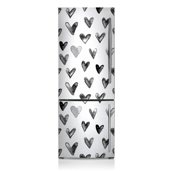 Decoration refrigerator cover Painted heart