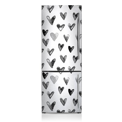 Decoration refrigerator cover Painted heart