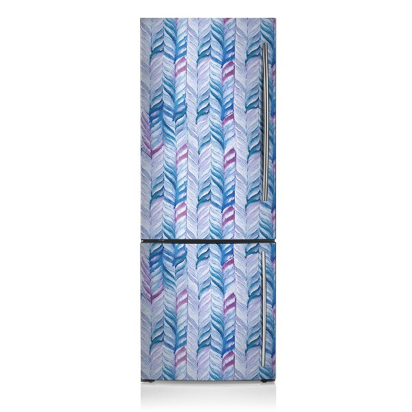 Magnetic refrigerator cover Flackl pattern