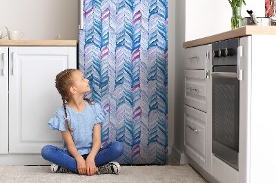 Magnetic refrigerator cover Flackl pattern