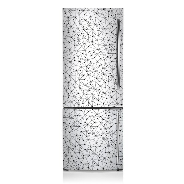 Magnetic refrigerator cover Lines and points