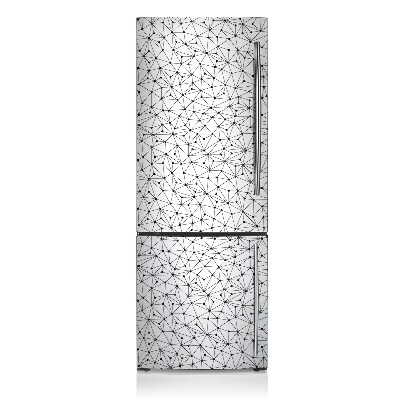 Magnetic refrigerator cover Lines and points