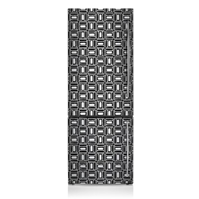 Magnetic refrigerator cover Geometric pattern