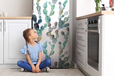 Magnetic refrigerator cover Cactus