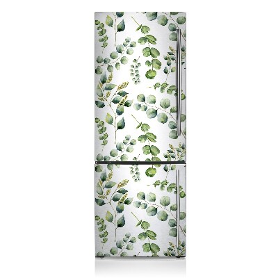 Decoration refrigerator cover Floral eucalyptus