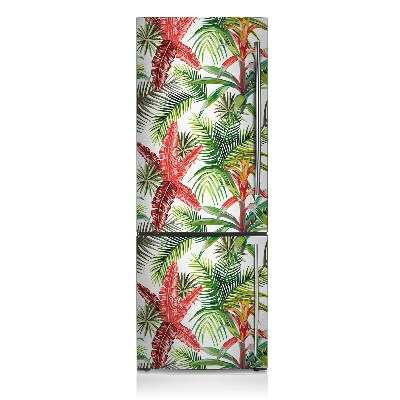 Magnetic refrigerator cover Jungle