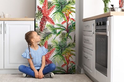 Magnetic refrigerator cover Jungle