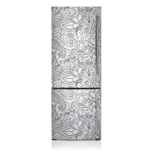 Magnetic refrigerator cover Abstract pattern