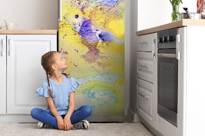 Decoration refrigerator cover Colorful places