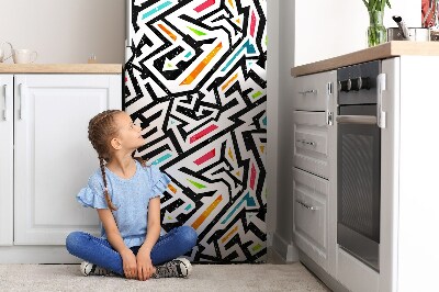 Magnetic refrigerator cover Graffiti