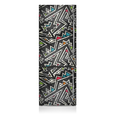 Magnetic refrigerator cover Graffiti