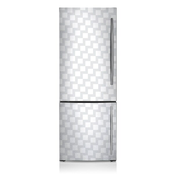 Magnetic refrigerator cover 3d square pattern