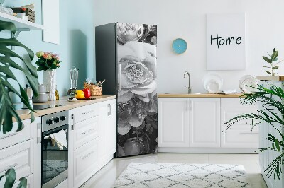 Magnetic refrigerator cover Historic roses