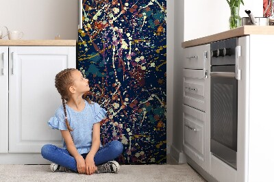 Magnetic refrigerator cover Watercolor