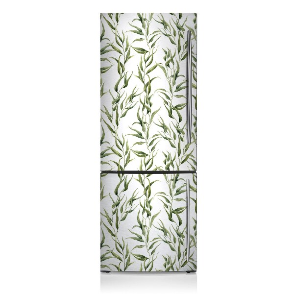 Magnetic refrigerator cover Eucalyptus leaves