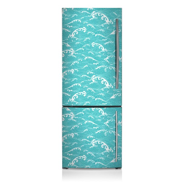 Magnetic refrigerator cover Waves