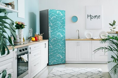 Magnetic refrigerator cover Waves