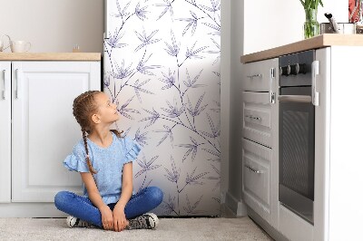 Magnetic refrigerator cover Leaves