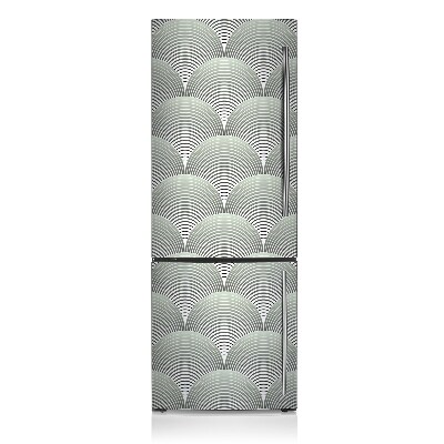 Magnetic refrigerator cover Semicircular pattern