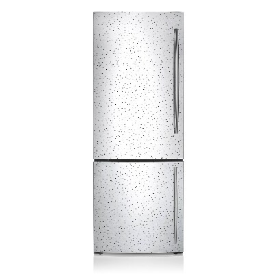 Magnetic refrigerator cover Chaotic dots