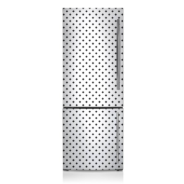 Magnetic refrigerator cover Monochrome