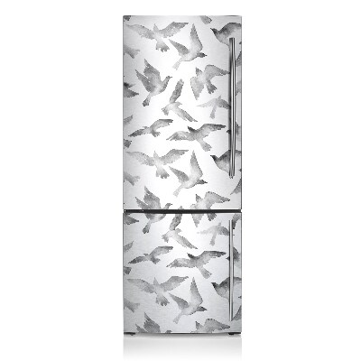 Magnetic refrigerator cover Flying bird