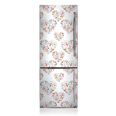 Decoration refrigerator cover Forest hearts