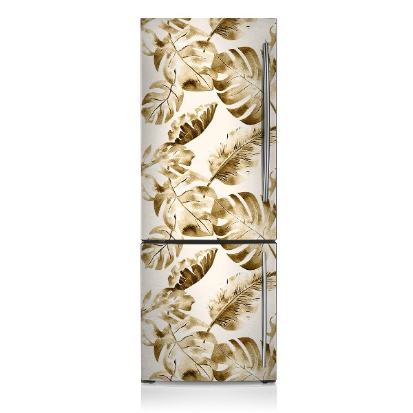 Decoration refrigerator cover Palm leaves